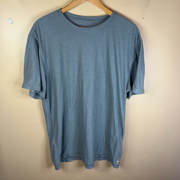 Vuori Other - Vuori XL Mens Dream Soft Knit Blue Gray T-Shirt Classic Comfy Travel Activewear